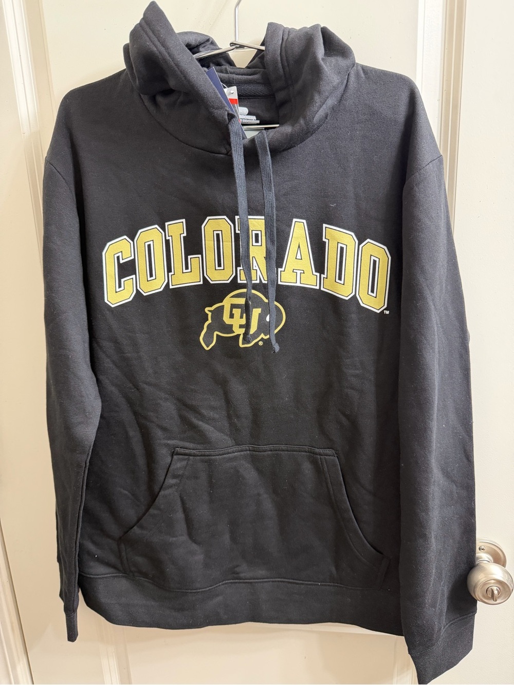 NWT Colorado CU Black & Gold Pullover Hoodie
